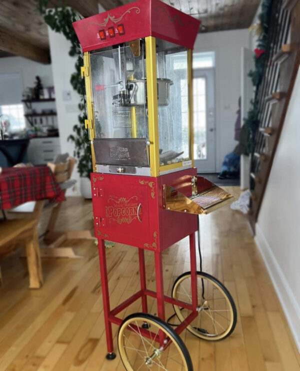 Pop corn machine